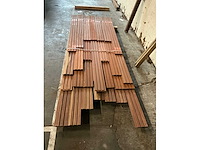 Padouk 21x128 hardhout - afbeelding 7 van  7