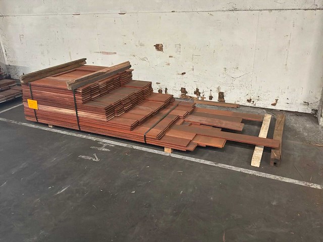 Padouk 21x142 hardhout - afbeelding 2 van  4