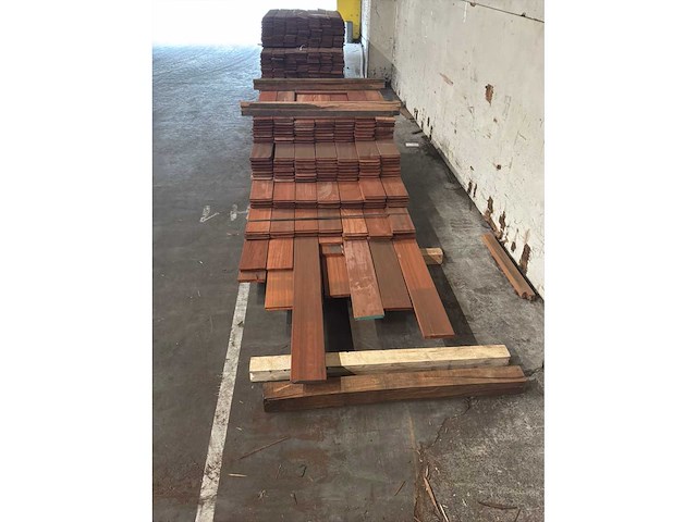 Padouk 21x142 hardhout - afbeelding 3 van  4
