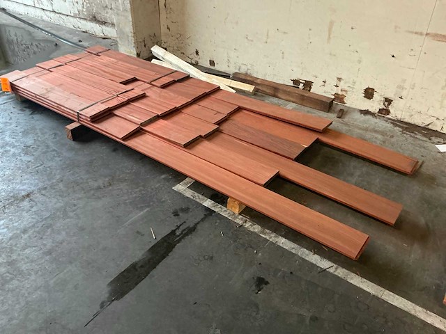 Padouk 21x165 hardhout - afbeelding 3 van  8