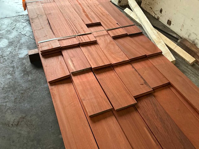 Padouk 21x165 hardhout - afbeelding 5 van  8