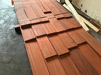 Padouk 21x165 hardhout - afbeelding 5 van  8