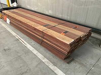 Padouk planken - afbeelding 2 van  4