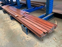 Padouk tand/groef gevelbekleding (29x)