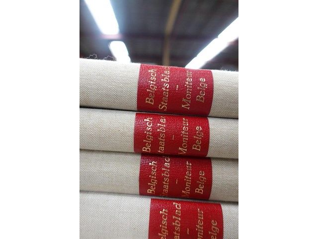 Paertij boeken belgisch staatsblad - afbeelding 3 van  8