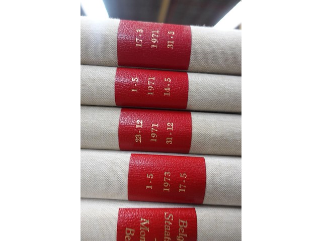 Paertij boeken belgisch staatsblad - afbeelding 4 van  8