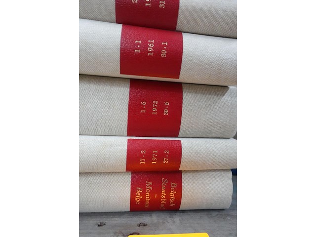 Paertij boeken belgisch staatsblad - afbeelding 6 van  8