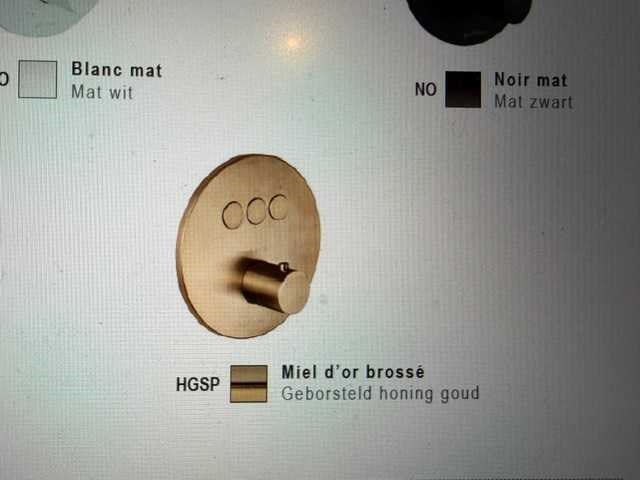 Paffoni - cpt018hgsp - douchemixer kraanafwerking - doucheafwerking - afbeelding 3 van  4