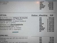 Paffoni - cpt018hgsp - douchemixer kraanafwerking - doucheafwerking - afbeelding 3 van  4