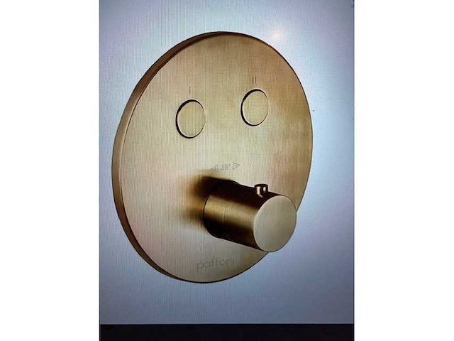 Paffoni - cpt018hgsp - douchemixer kraanafwerking - doucheafwerking - afbeelding 1 van  4