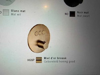 Paffoni - cpt018hgsp - douchemixer kraanafwerking - doucheafwerking - afbeelding 3 van  4