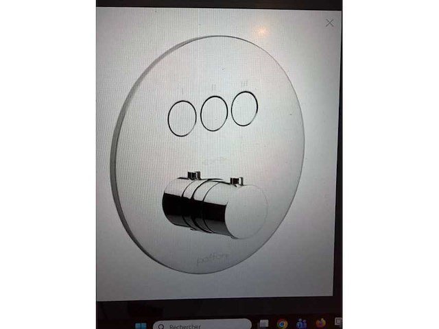 Paffoni - cpt019cr - douchemixer afwerking - doucheafwerking - afbeelding 1 van  3