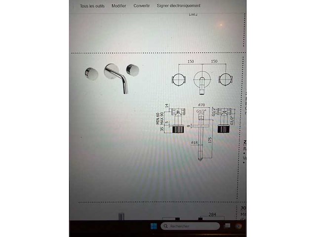 Paffoni - jo - ingebouwde mixer - basinmixer - afbeelding 1 van  8