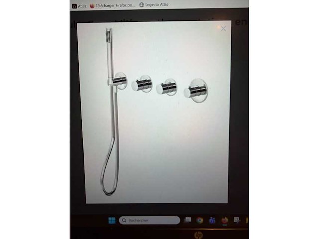 Paffoni - mde019cr - doucheafwerking - doucheafwerking - afbeelding 2 van  4