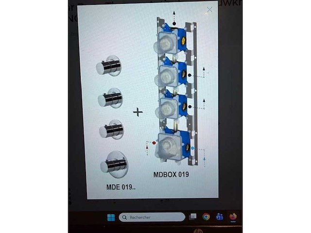 Paffoni - modulair - douchemixer afwerking - doucheafwerking - afbeelding 7 van  7