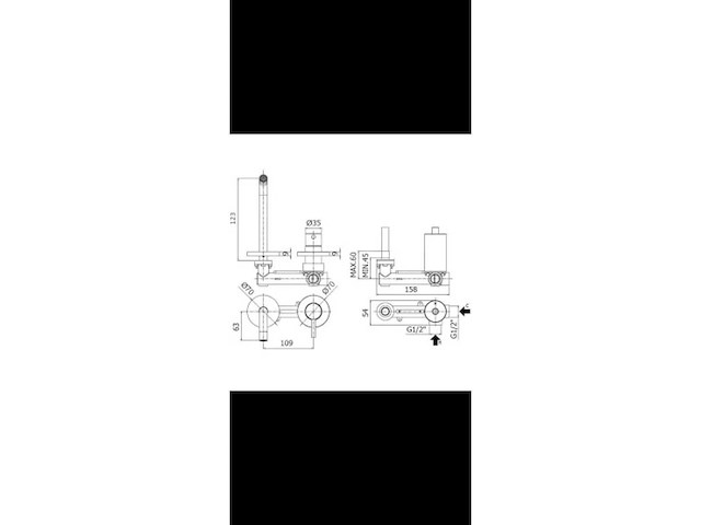 Paffoni - stick - wastafelmixer - afbeelding 4 van  4