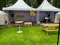 Pagoda tent 5x5m - afbeelding 2 van  6