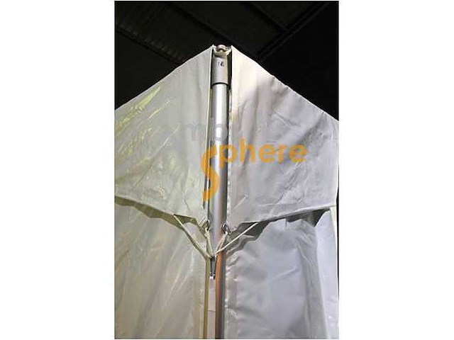 Pagode 5x5m keder| pvc 820gr/m² - afbeelding 3 van  4