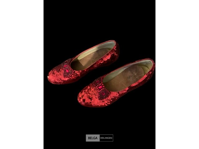 Pailletten schoentjes judy garland - afbeelding 2 van  5