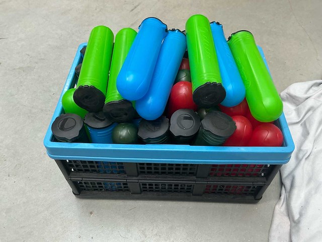 Paintbal tubes dye spel - afbeelding 2 van  2