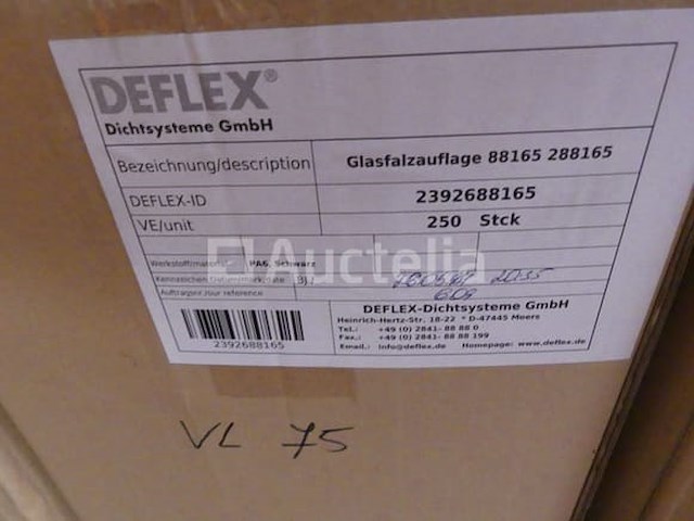 Pakkingen en profielen voor de installatie van aluminium frames - afbeelding 4 van  14