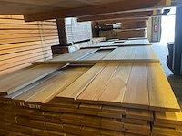 Pakoeli planken geschaafd 3500x90x16mm (153x)