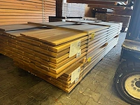 Pakoeli planken geschaafd 3500x90x16mm (153x) - afbeelding 2 van  3