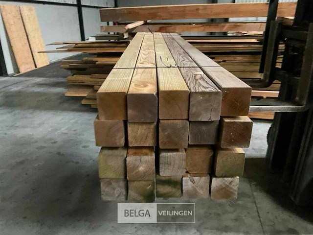 Palen - grenen geïmpregneerd - afbeelding 1 van  5