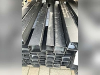 Palen met gelaste u (zwart en antraciet) - afbeelding 3 van  3