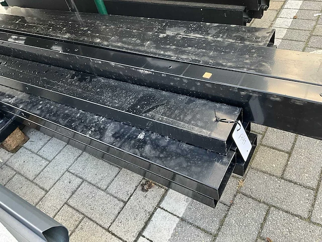 Palen steenkorf zwart - vlp palen - afbeelding 4 van  6