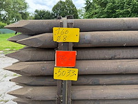 Palenboer - tuinpalen 1m60 creo gefreesd (150x) - afbeelding 2 van  2