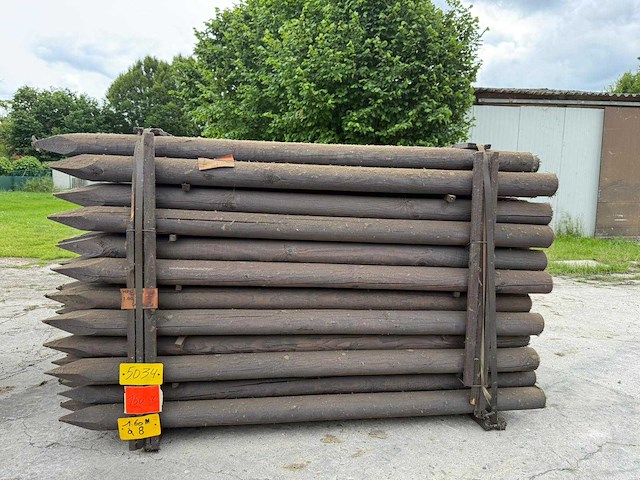 Palenboer - tuinpalen 1m60 creo gefreesd (150x) - afbeelding 1 van  2