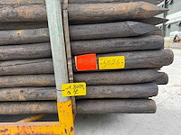 Palenboer - tuinpalen 1m80 creo geschild (100x) - afbeelding 2 van  2