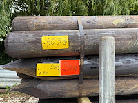 Palenboer - tuinpalen 2m creo gefreesd (20x) - afbeelding 1 van  2