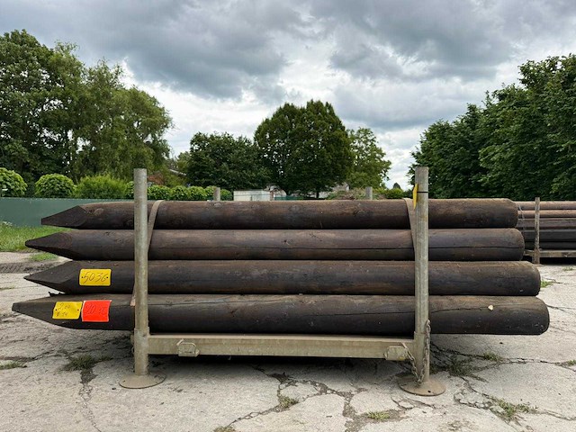 Palenboer - tuinpalen 2m creo gefreesd (20x) - afbeelding 2 van  2