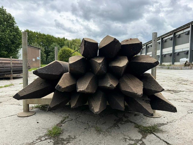 Palenboer - tuinpalen 2m creo gefreesd (20x) - afbeelding 1 van  2