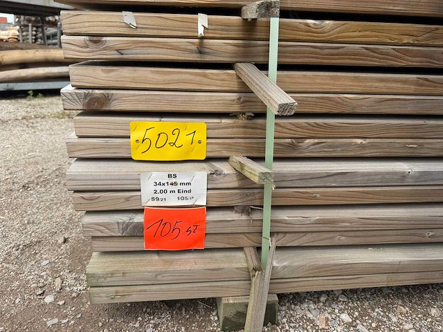 Palenboer - tuinplank (105x) - afbeelding 1 van  3