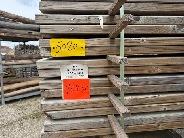 Palenboer - tuinplanken (104x) - afbeelding 1 van  3