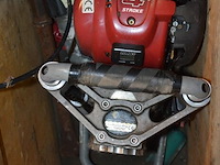 Palenrammer op benzinemotor rhino multi pro stroke 4, pneumatische piquer, 2 blazers voor luchtkasteel, luster 8 lichtpunten - afbeelding 6 van  20