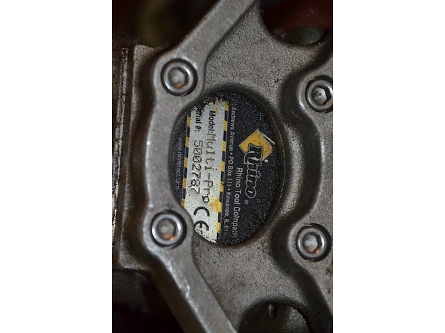 Palenrammer op benzinemotor rhino multi pro stroke 4, pneumatische piquer, 2 blazers voor luchtkasteel, luster 8 lichtpunten - afbeelding 11 van  20