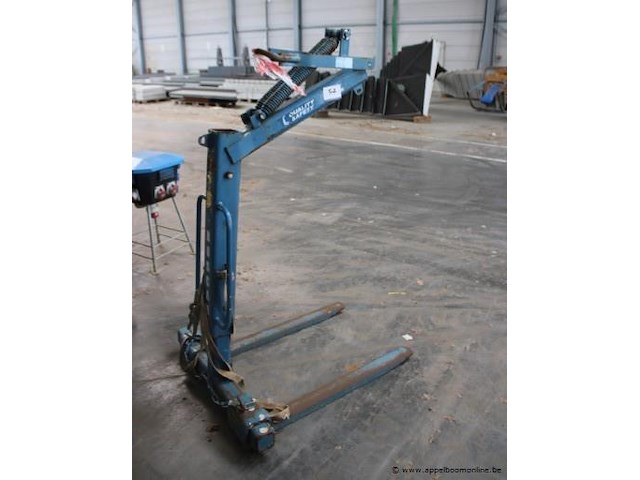 Palethaak boscaro, mbra-25, gewicht 240 kg, max. hefvermogen 2500 kg, bouwjaar 11/2019 - afbeelding 1 van  2