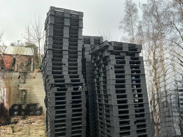 Paletten plastiek stapelsysteem - afbeelding 1 van  4