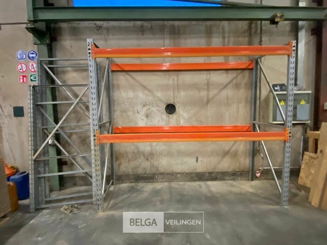 Paletten stellingen enkel + extra stukken - afbeelding 1 van  2