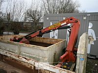 Palfinger autolaadkraan + container