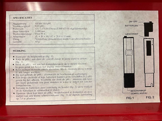 Palintest geleidbaarheidsmeter - afbeelding 4 van  5