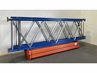 Pallet- draagarm- legbordstellingen, magazijnbakken en toebehoren