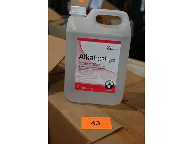Pallet alkafresh handgel - afbeelding 2 van  2