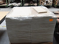 Pallet brandwerende isolerende plaat