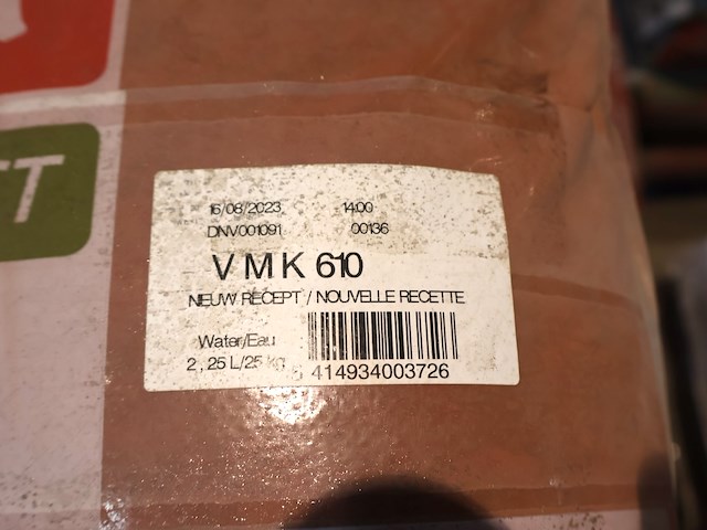 Pallet diamur voegmortel - afbeelding 4 van  13