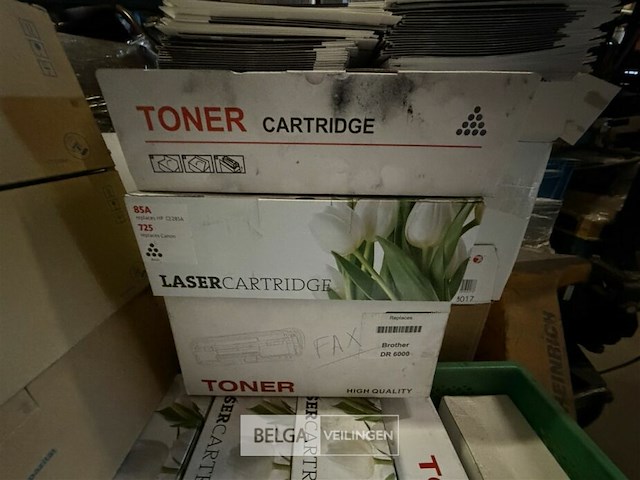 Pallet div bureel/papier/toners/mappen.. - afbeelding 2 van  6